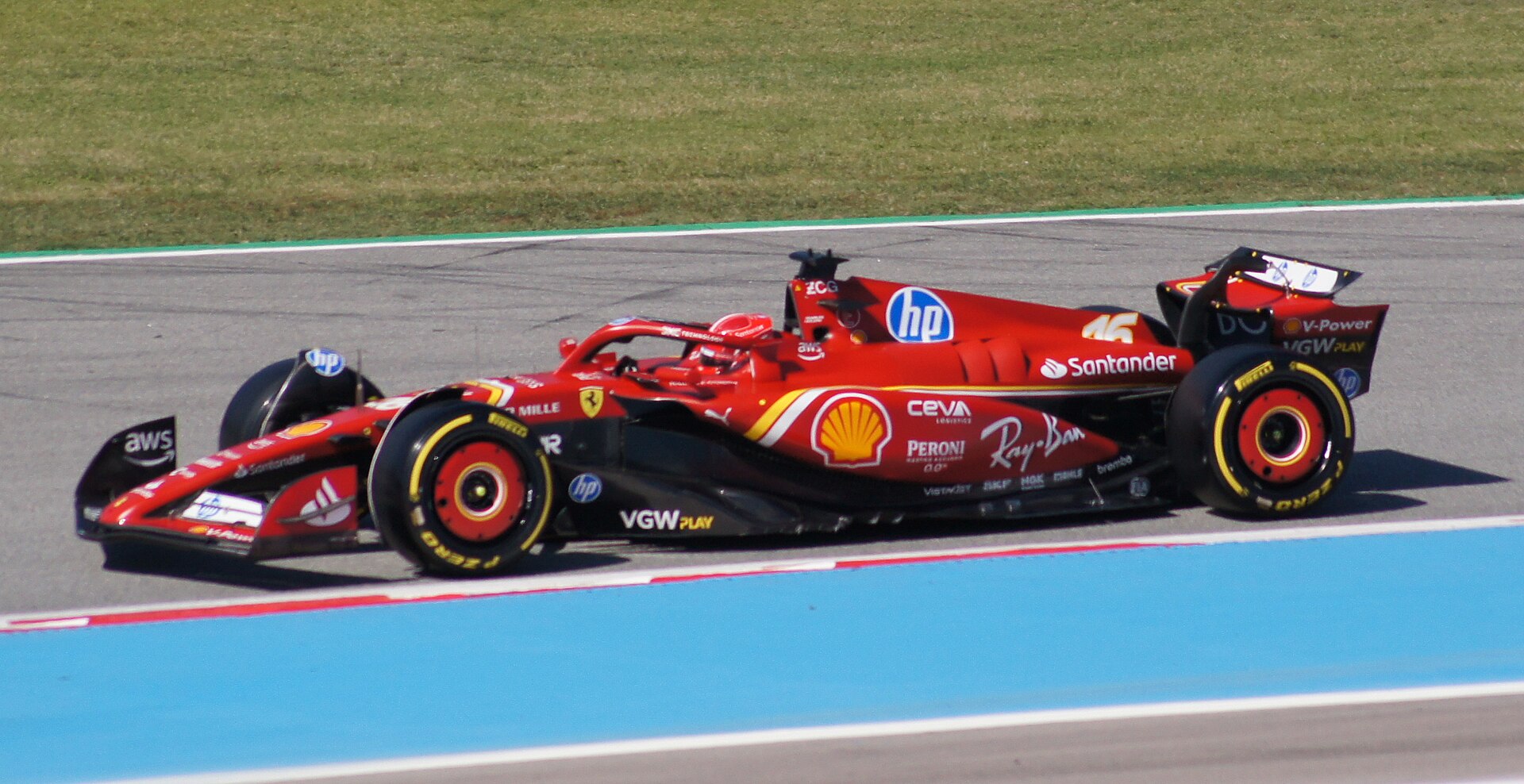 2024 Spanish Grand Prix (53811183228) – Archiv 2024 · Ferrari, Grand Prix von Spanien