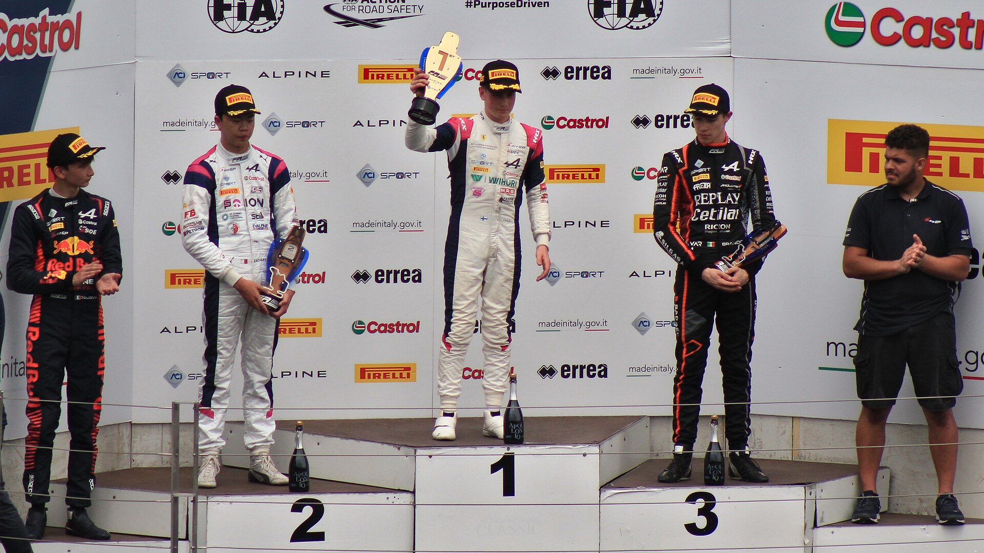 FREC 2024 Mogyoród Podium Race 1 (1) – Archiv 2024 · Formula-Regional-Podium, Mogyoród